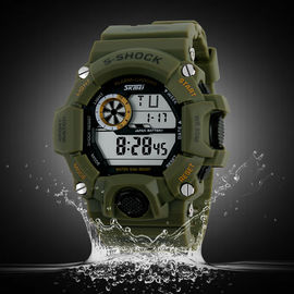 50M Depth Water Resistant Multifunction Sport Digital Watch For Mans