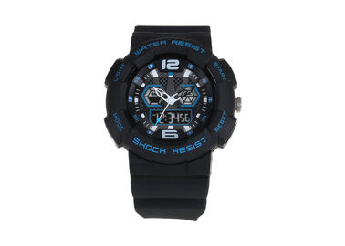 30 M Water Resistant Dual Display Sport Customized Electronic Wristwatch