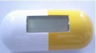 ABS Step Counter pedometro bianco e giallo personalizzati Pedometri