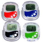 Il pedometro su misura del sensore dell'orologio di Digital di logo 3D funziona in tasca