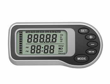 Il pedometro LCD, la distanza & le calorie del sensore dell'esposizione 3D ricambiano il pedometro