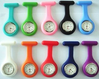 Orologio da tasca eccellente dell'infermiere del silicone di modo di vendita calda, il dottore Watch, orologio di polsino del silicone