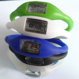 Orologio sano di polsino del silicone, orologio di sport del modo delle donne impermeabili