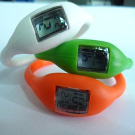 Multi orologio funzionale di polsino del silicone, meno gli orologi di sport del silicone dello ione