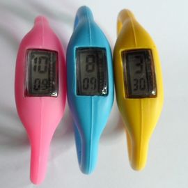 Orologio antivibrazione di polsino del silicone, orologio del braccialetto di sport dell'anione, progettazione flessibile