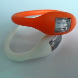 Orologio ambientale di polsino del silicone con azionamento elettronico, vibrazione anti-
