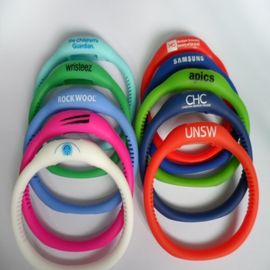 Orologio sano del quarzo dell'anione dell'orologio di polsino del silicone per l'equilibrio elettrico del `s del corpo