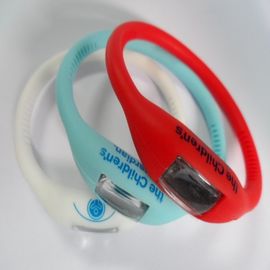 Orologio sano del quarzo dell'anione dell'orologio di polsino del silicone per l'equilibrio elettrico del `s del corpo