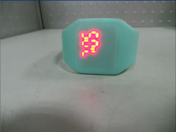 Orologio principale alla moda di Screnn di tocco dell'orologio di polsino del silicone di 12 colori