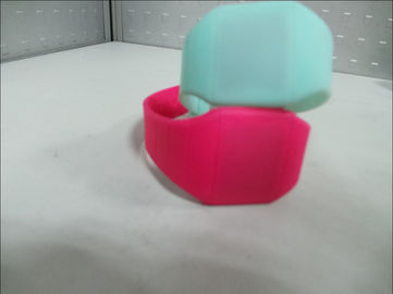 L'orologio molle Smart di polsino del silicone della gelatina ha condotto l'orologio del touch screen, 1ATM impermeabile