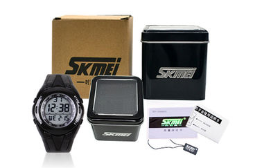 Militari multifunzionali dell'orologio di Digital 3 orologi di LCD di BANCOMAT