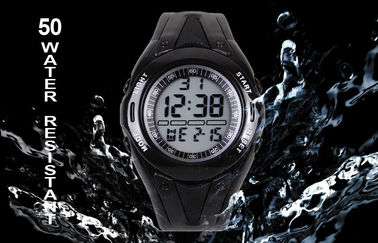 Militari multifunzionali dell'orologio di Digital 3 orologi di LCD di BANCOMAT
