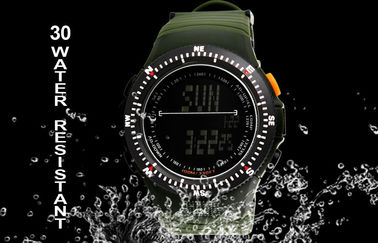 Orologio di Digital militare dell'allarme dell'esposizione negativa con le batterie giapponesi