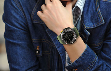 Orologio di Digital militare dell'allarme dell'esposizione negativa con le batterie giapponesi