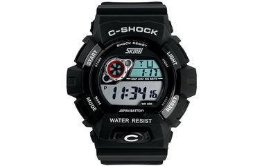 12/24 orologi di scossa di ora scherzano l'orologio multifunzionale LCD impermeabile di BANCOMAT 3