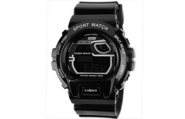 Cronometro LCD multifunzionale di sport dell'esposizione dell'orologio di Digital del regalo dei bambini