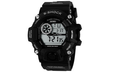 L'orologio quotidiano 12/24 ore di sport dell'allarme della lampadina di EL equipaggia gli orologi di Digital