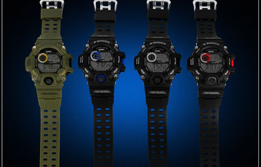 L'orologio quotidiano 12/24 ore di sport dell'allarme della lampadina di EL equipaggia gli orologi di Digital