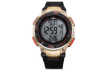 Orologi di Digital rotondi resistenti promozionali dell'acqua dell'orologio del calendario della banda dell'ABS