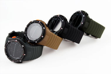 Orologio di Digital multifunzionale LCD nero con la luce della parte posteriore di EL