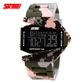 Mescoli l'orologio di Digital multifunzionale di colori con la cinghia comoda del silicone