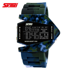 Mescoli l'orologio di Digital multifunzionale di colori con la cinghia comoda del silicone