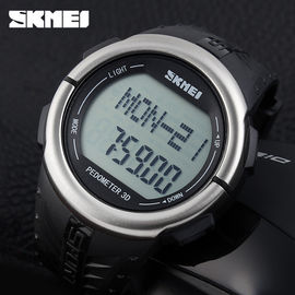 Frequenza cardiaca multifunzionale di calorie di misura del pedometro dell'orologio di Digital dell'esposizione LCD