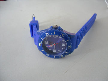 L'orologio su ordinazione variopinto di polsino del silicone la cinghia orologio del silicone/ha impresso