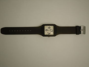 Orologio alla moda del silicone di semplicità