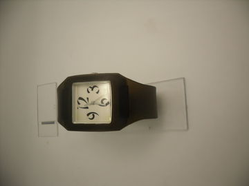 Orologio alla moda del silicone di semplicità