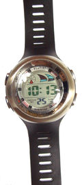 Orologio orario infiammante multifunzionale del carillon della luce dell'orologio di Digital della cinghia nera dell'unità di elaborazione LED