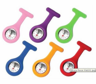 Cinghia molle ROHS del silicone del silicone dell'orologio variopinto flessibile dell'infermiere