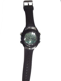 Orologio di Digital rotondo di sport del messaggio unisex multifunzionale con tempo del mondo