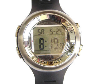 Fermaglio Digital dell'unità di elaborazione degli uomini che vibra l'orologio elettronico di tempo doppio della sveglia