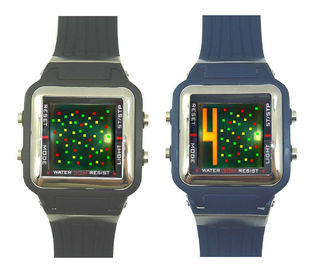 Orologio di Digital multifunzionale di sport dello schermo del LED a pile
