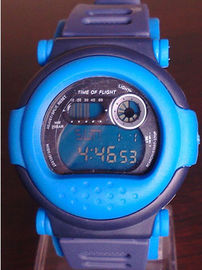 Resistente di acqua multifunzionale della lampadina di EL dell'orologio di Digital di colore misto unisex