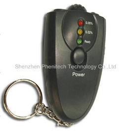 Breathalyzer del tester dell'alcool del respiro di Keychain Digital di accuratezza con l'OEM di funzione della torcia