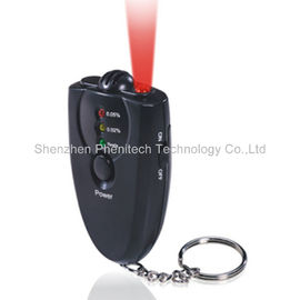 Breathalyzer del tester dell'alcool del respiro di Keychain Digital di accuratezza con l'OEM di funzione della torcia