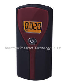 Tester arancio dell'alcool del respiro di Digital di sicurezza dell'azionamento della lampadina con la torcia elettrica del LED
