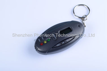 Tester di plastica dell'alcool del respiro di Digital Keychain dell'ABS rapido di risposta, CE