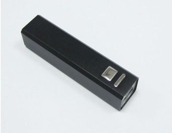 la Banca portatile di potere di USB del metallo 2600mAh, il nero d'argento verde di rossi carmini