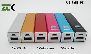 La mini Banca 2600mah di potere del rossetto universale per il telefono cellulare/IPod