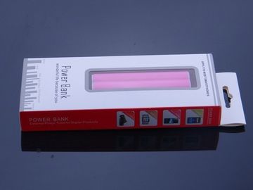 La Banca portatile di potere di USB del rossetto di forma del cuore per Iphone/IPod, variopinta