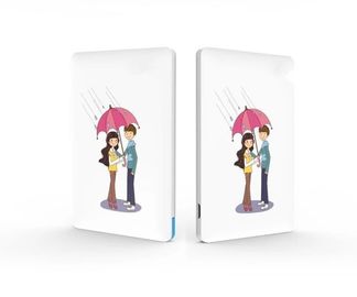 La Banca esile portatile 4000mAh di potere dello Li-ione per il telefono cellulare/Ipad, bianca