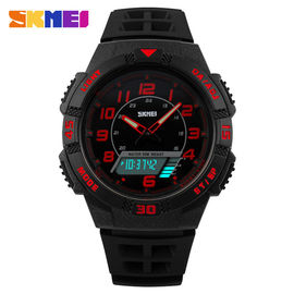 L'orologio analogico digitale di zona di 2 volte con personalizza il logo di marca