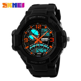 Orologio di Digital multifunzionale degli uomini, orologio LCD analogico del quarzo di sport del cronografo