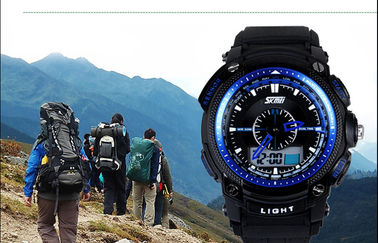 Orologio analogico digitale di BANCOMAT 5, orologi LCD dell'esposizione della cassa dell'ABS