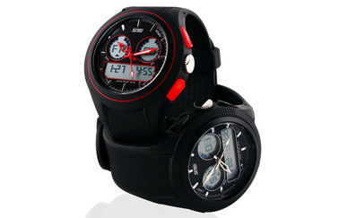Orologio analogico digitale di signora Round Multifunction con il carillon orario