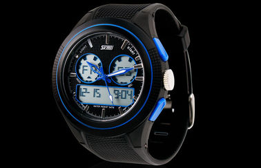 Orologio analogico digitale di signora Round Multifunction con il carillon orario
