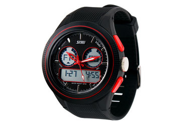 Orologio analogico digitale di signora Round Multifunction con il carillon orario